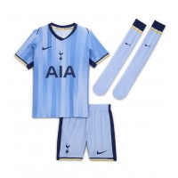 Camiseta Tottenham Hotspur Brennan Johnson #22 Visitante Equipación para niños 2024-25 manga corta (+ pantalones cortos)